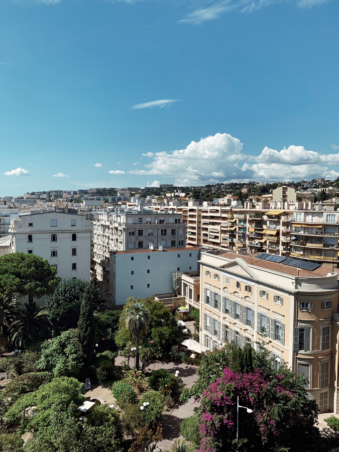 View of Nice France