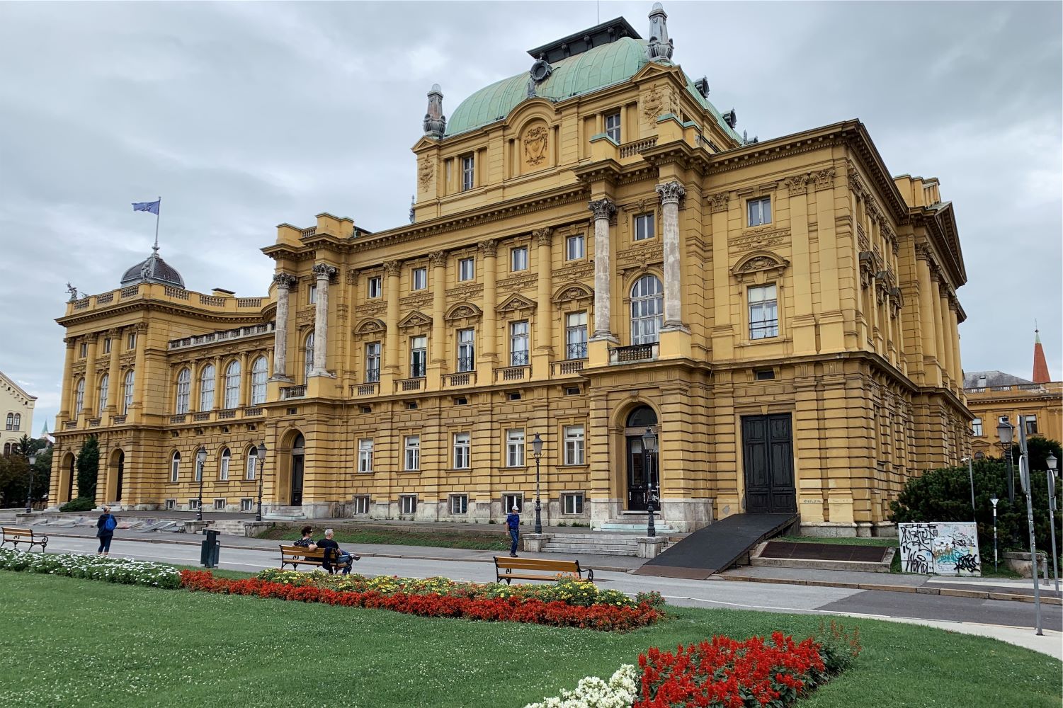 Croatian National Theater in Zagreb